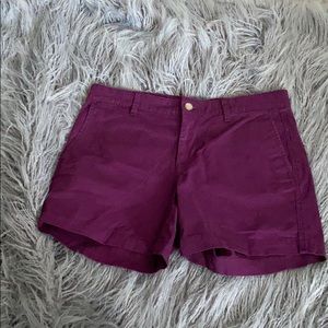 Woman’s Purple Gap Khaki Shorts// size 2